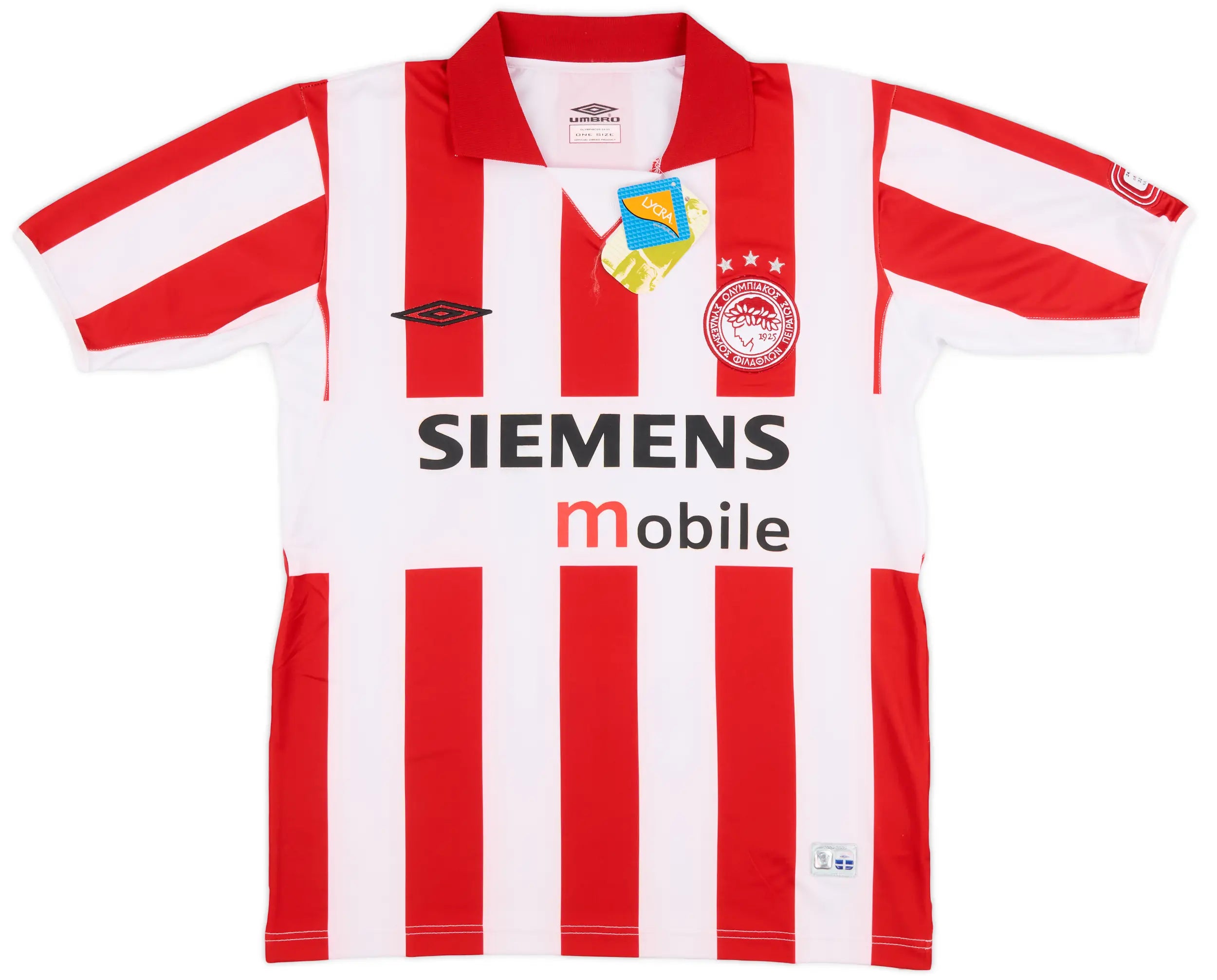 Olympiacos 2004/05 Home Jersey