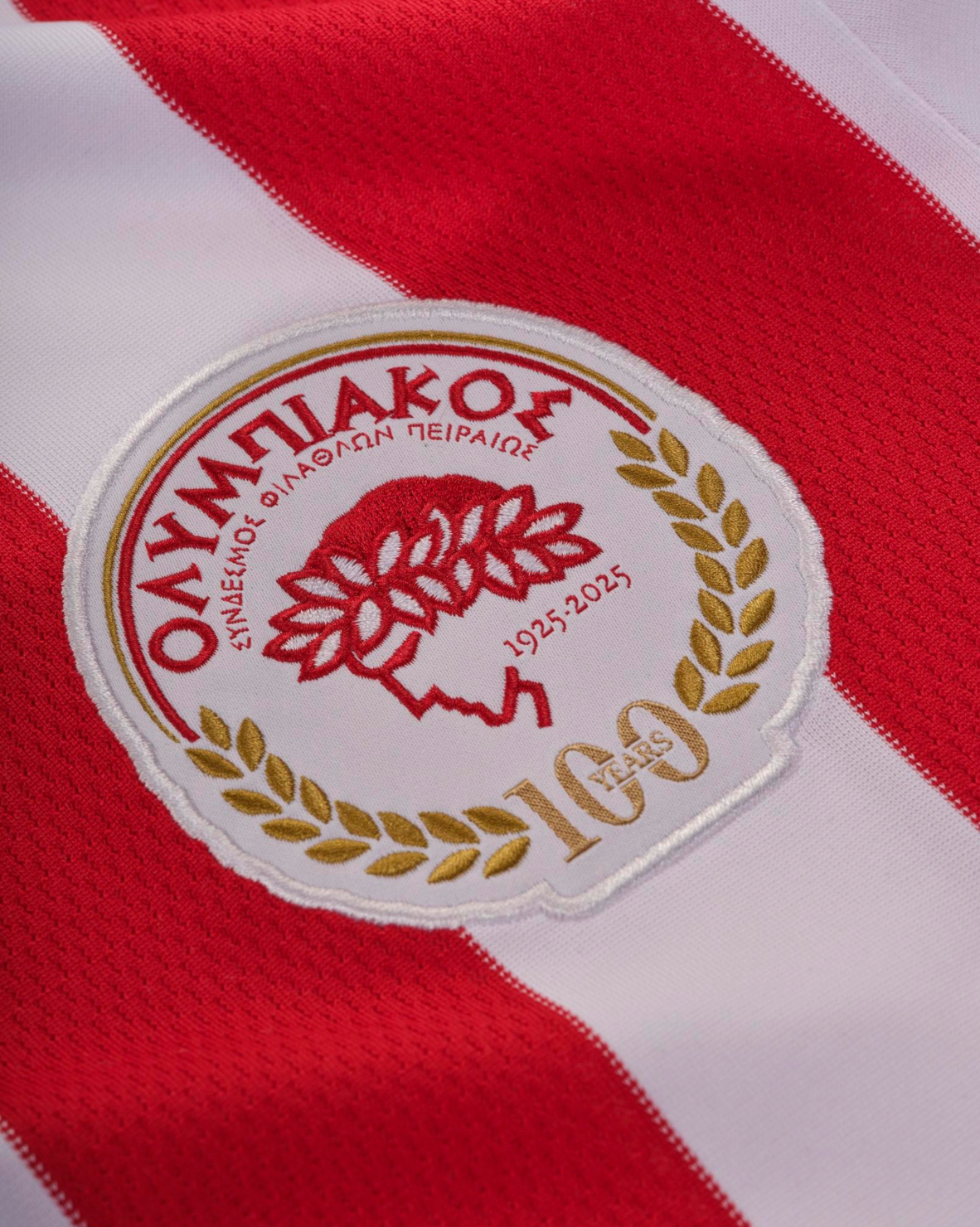 Olympiacos 2024/25 Jersey 100th Anniversary