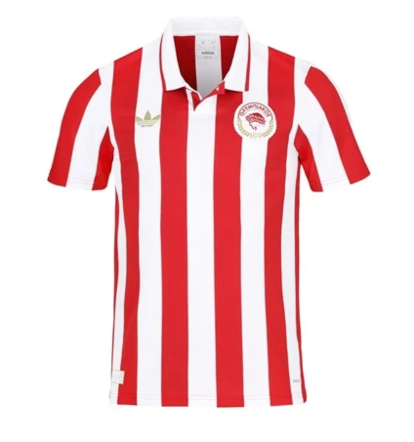 Olympiacos 2024/25 Jersey 100th Anniversary