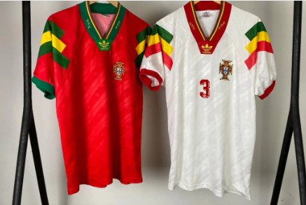 Portugal 1992 Home Jersey