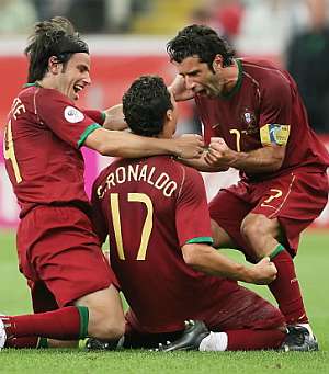 Portugal 2006 Home Jersey