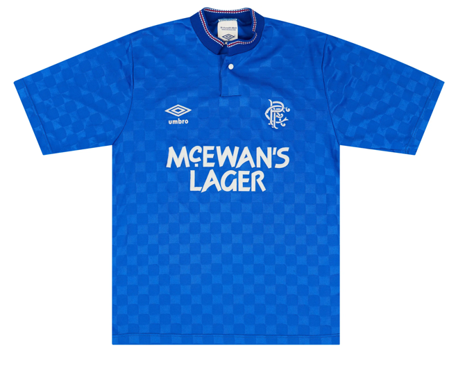 Rangers FC 1987/90 Home Jersey