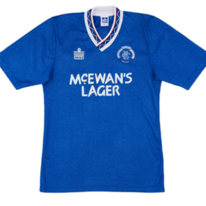Rangers FC 1990/92 Home Jersey