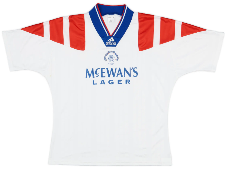 Rangers FC 1992/93 Away Jersey