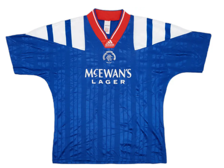 Rangers FC 1992/94 Home Jersey