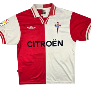 RC Celta de Vigo 2001/02 Away Jersey w/ La Liga patch