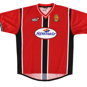 RCD Mallorca 2001/02 CL Home Jersey w/ Champions League badge