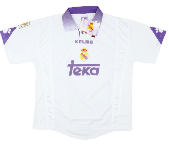 Real Madrid 1997/98 Home Jersey
