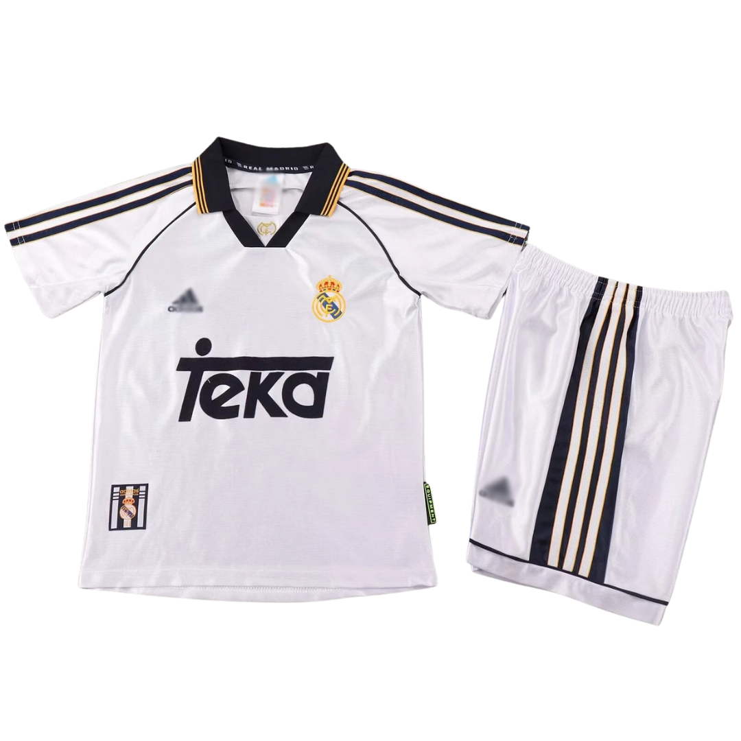 Real Madrid 1999/00 Home Kids Kit