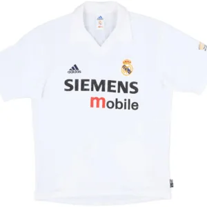Real Madrid 2002/03 Centenary Home Jersey