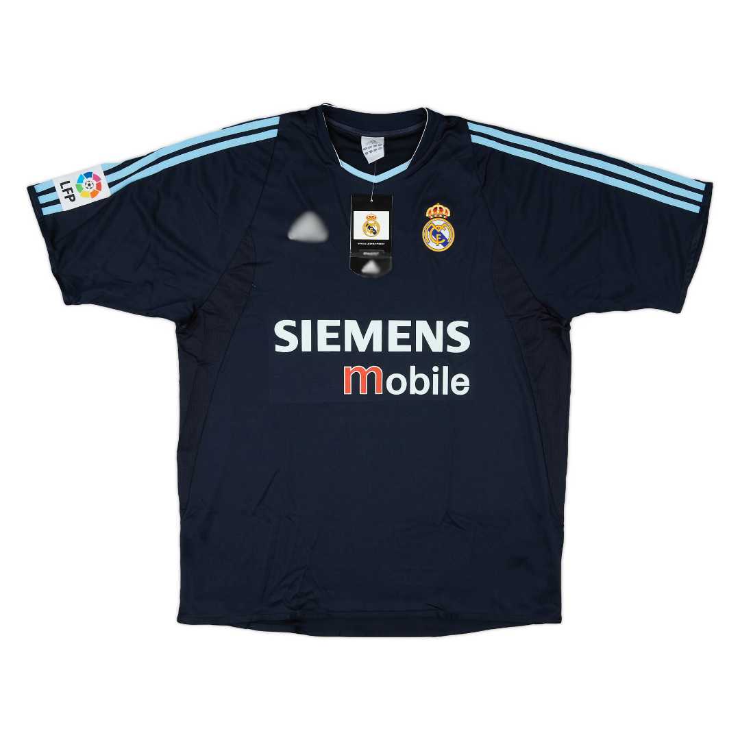 Real Madrid 2003/04 Away Jersey w/ La Liga badge