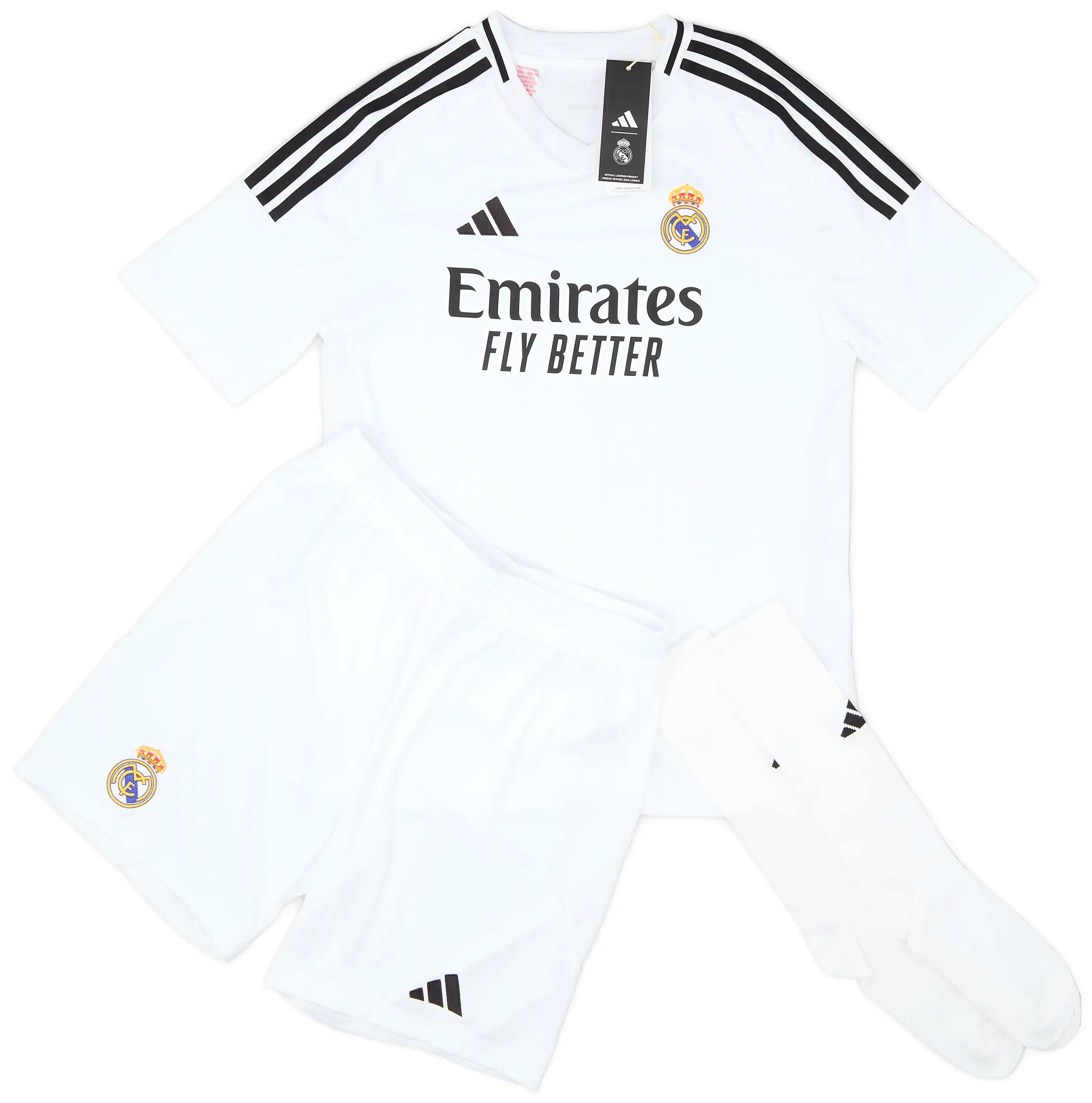Real Madrid 2024/25 Home Kids Kit