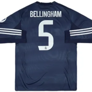 Real Madrid 2025/26 Away Long Sleeve Jersey