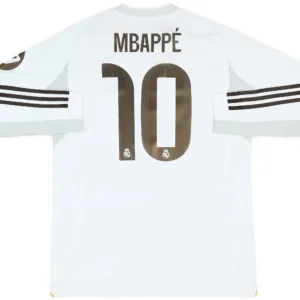 Real Madrid 2025/26 Home Long Sleeve Jersey