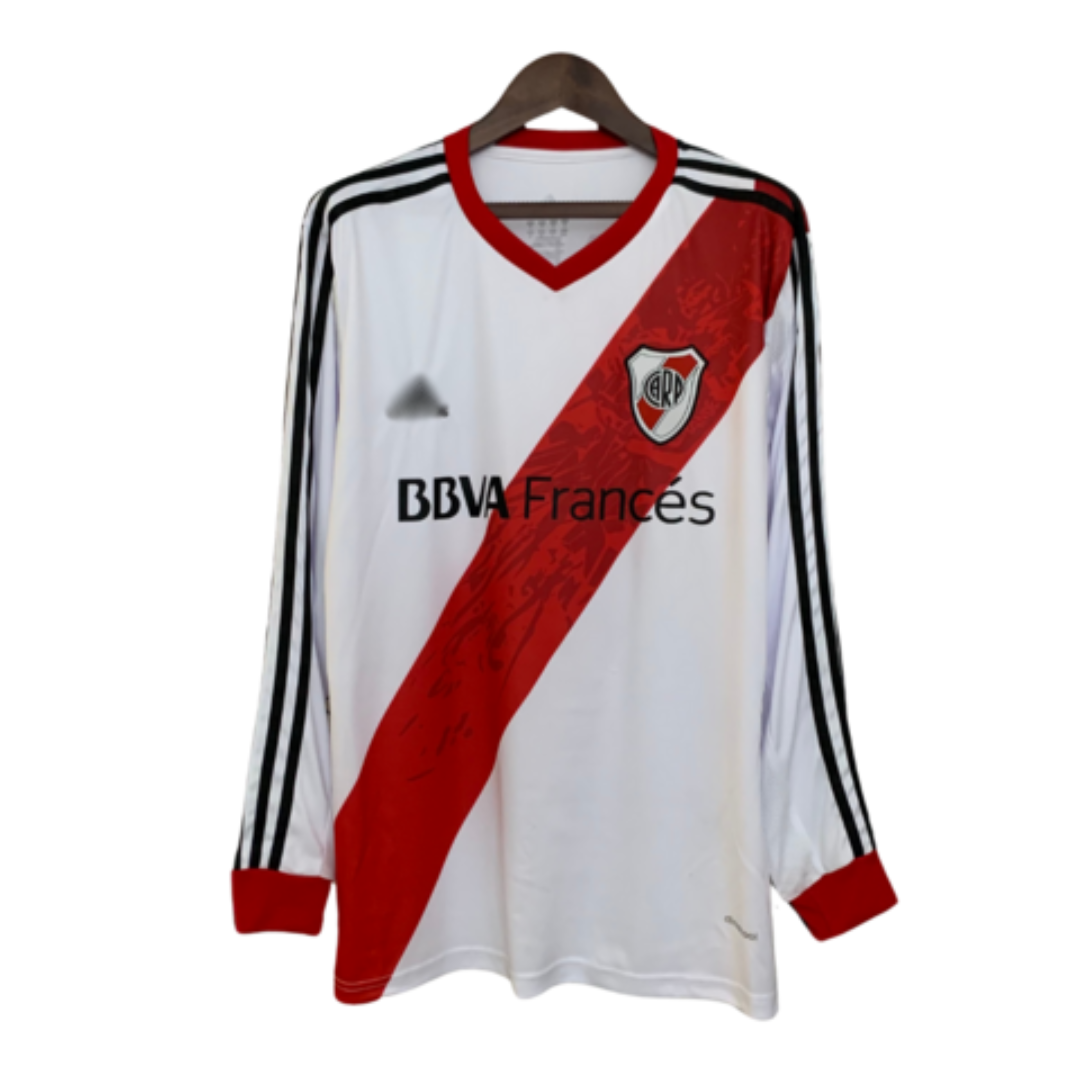 River Plate 2013/14 Home Long Sleeve Jersey