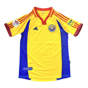 Romania 2000 Home Jersey w/ Euro 2000 badge