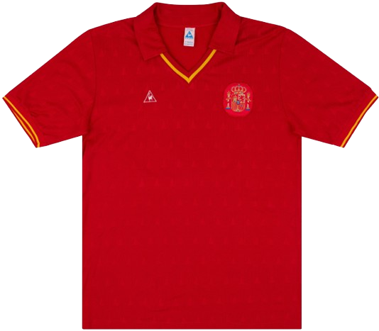 Spain 1988 Home Jersey