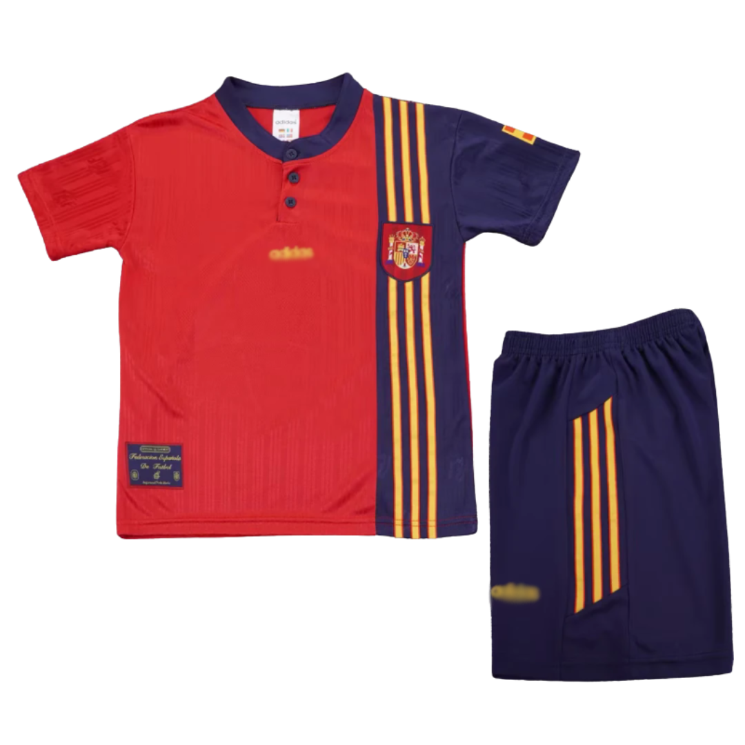 Spain 1996/98 Home Kids Kit