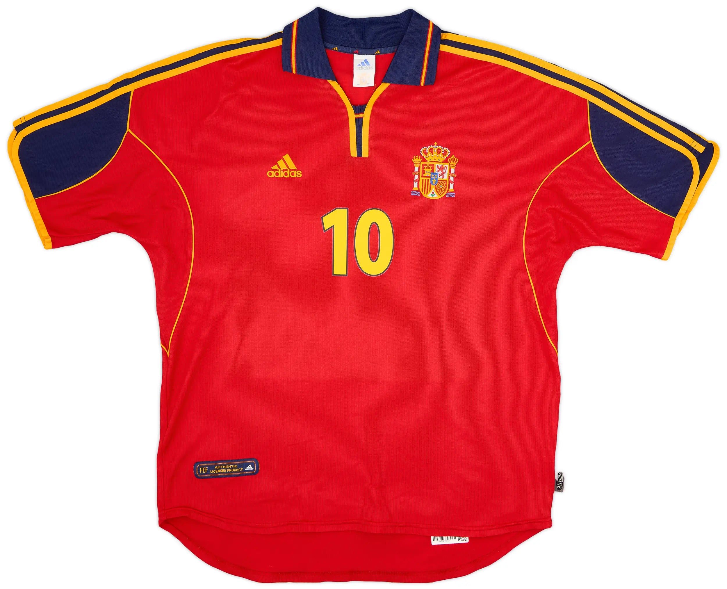 Spain 2000/02 Home Jersey