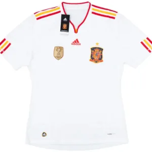 Spain 2011/12 Away Jersey w/ FIFA World Champions patch