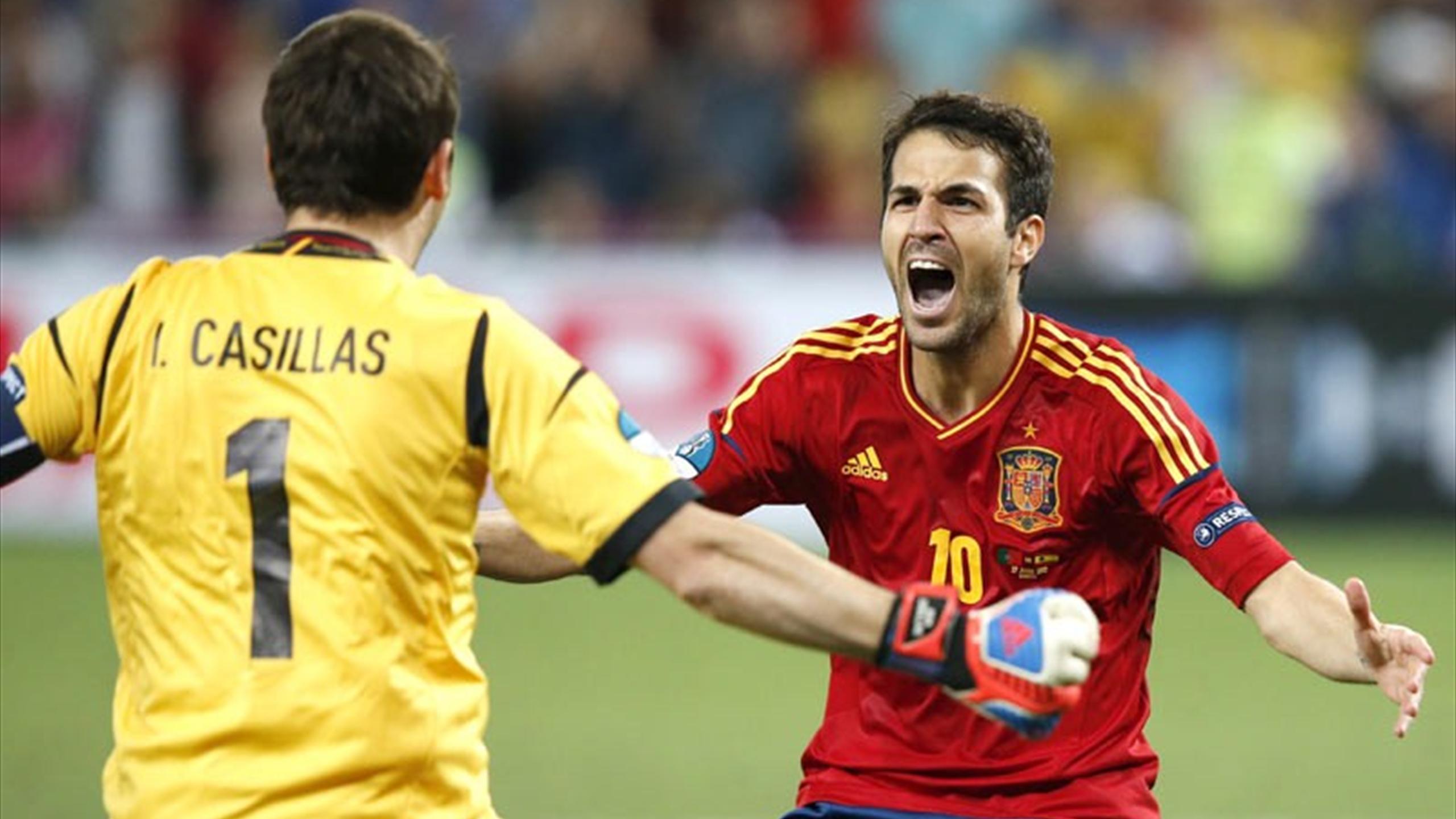 Spain 2012 Home Jersey