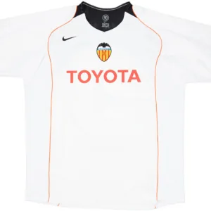 Valencia CF 2004/05 Home Jersey w/ La Liga badge